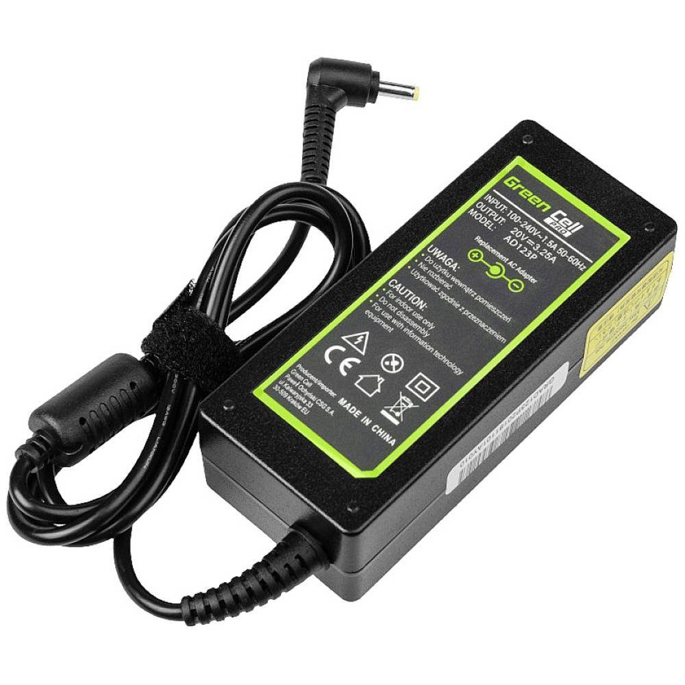 Green Cell 20V 3.25A 65W Netzteil für Lenovo GC-AD123P Notebook-Netzteil