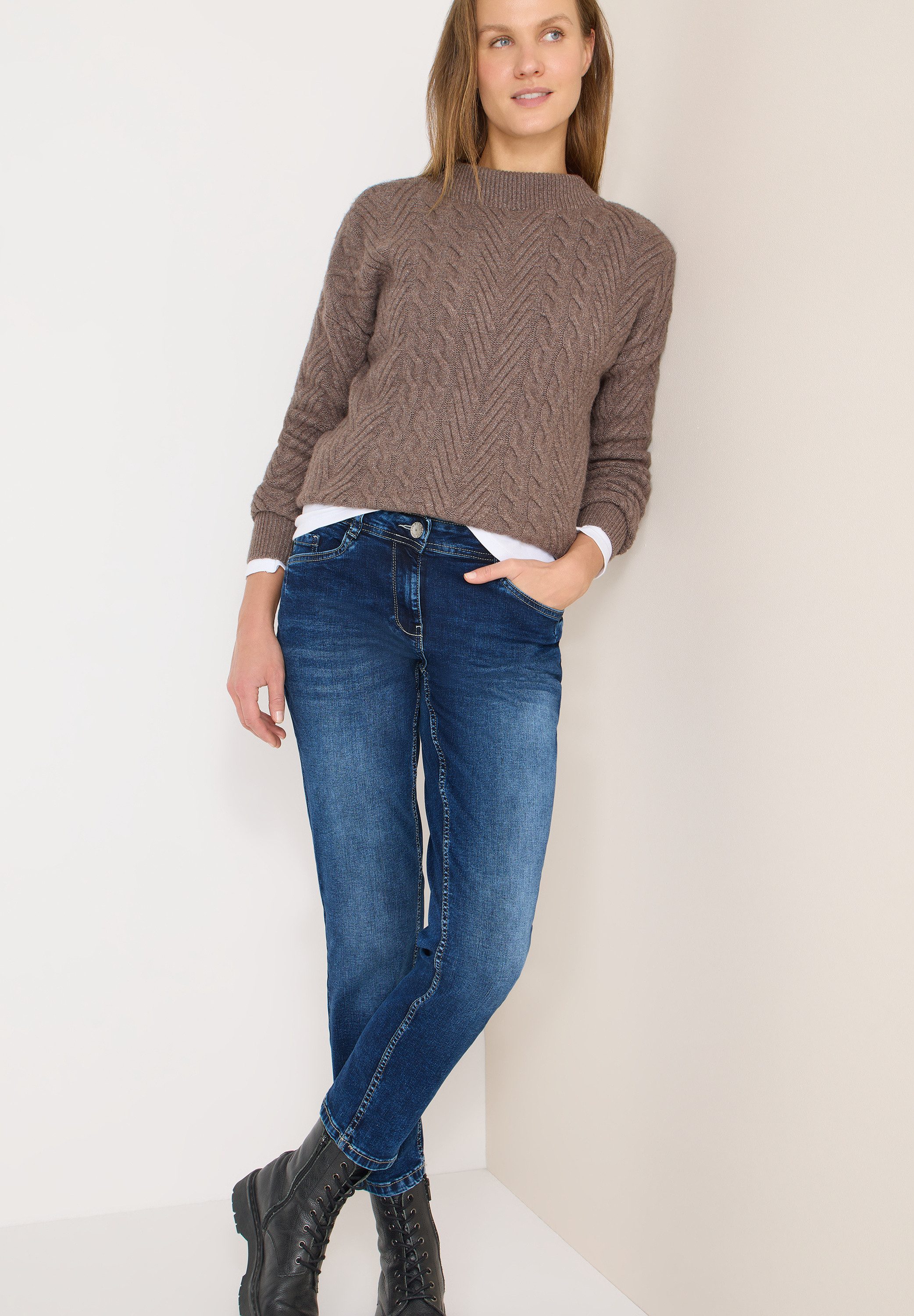 CECIL Straight-Jeans