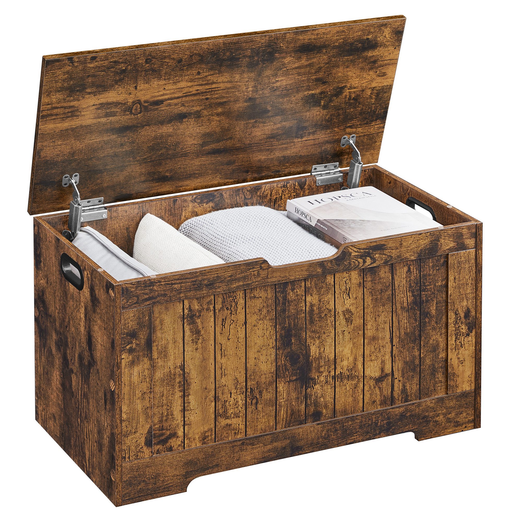 VASAGLE Sitzbank (1-St), mit Stauraum, Aufbewahrungsschrank, 76 x 40 x 48 c günstig online kaufen