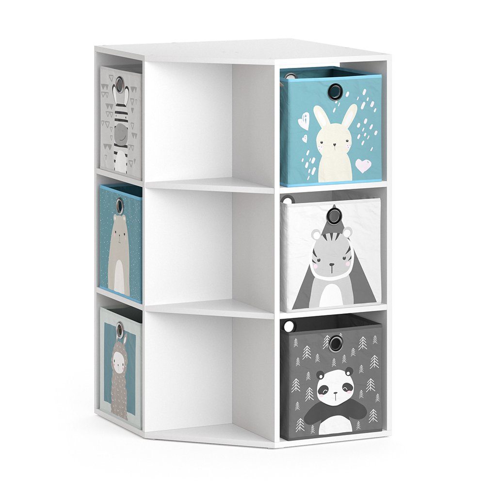 Vicco Bücherregal Luigi, Weiß, 64 x günstig online kaufen