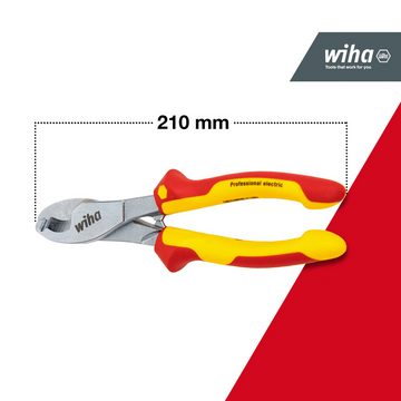 Wiha Seitenschneider (43666), Kabelschneider Professional, 210 mm, VDE-geprüft