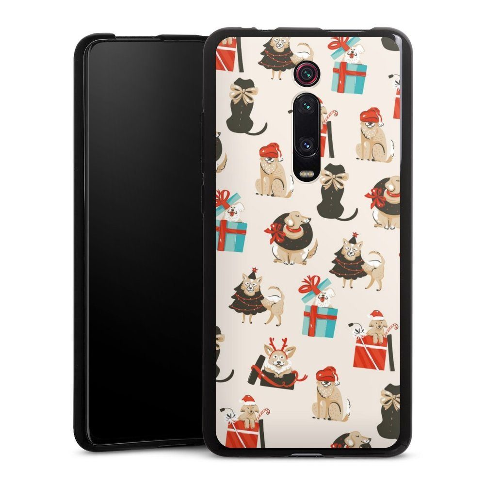 DeinDesign Handyhülle Christmas Doggos, Hülle Haustier Hund Weihnachten