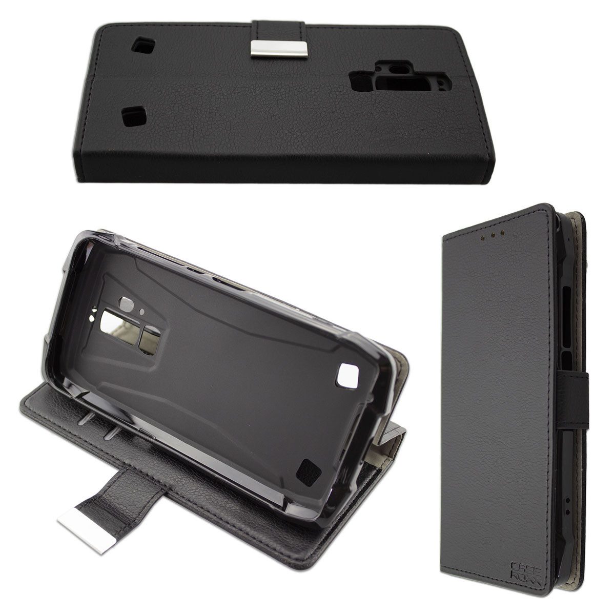 Handytasche caseroxx Handytasche Bookstyle-Case für Blackview BV9700