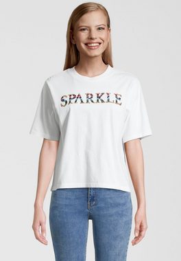 Princess goes Hollywood T-Shirt T-Shirt mit Pailletten-Besatz mit modernem Design