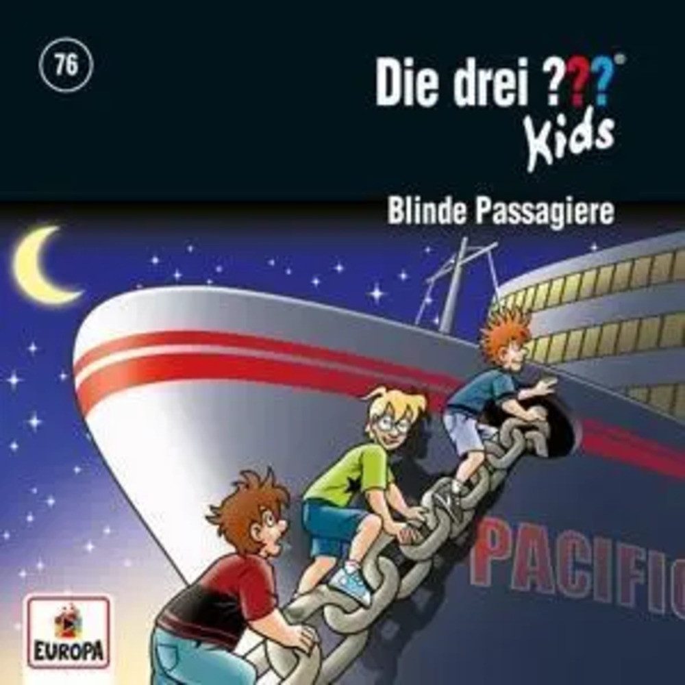 Hörspiel Die drei ??? Kids 76: Blinde Passagiere