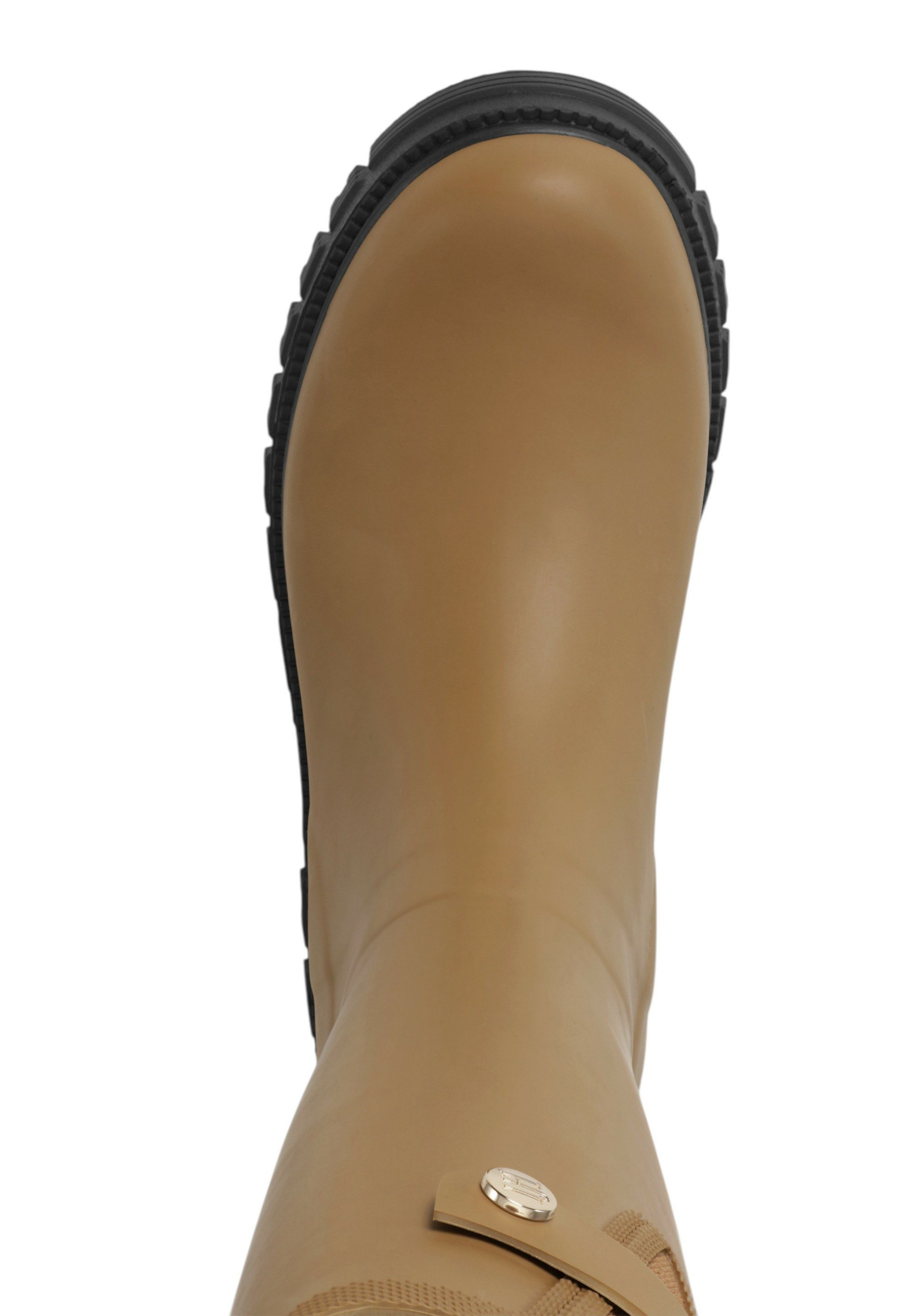 Ilse Jacobsen RUBSWIFT02 Gummistiefel Kniehoch, wasserdicht, dekorative Details, asymmetrisch, rutschfest
