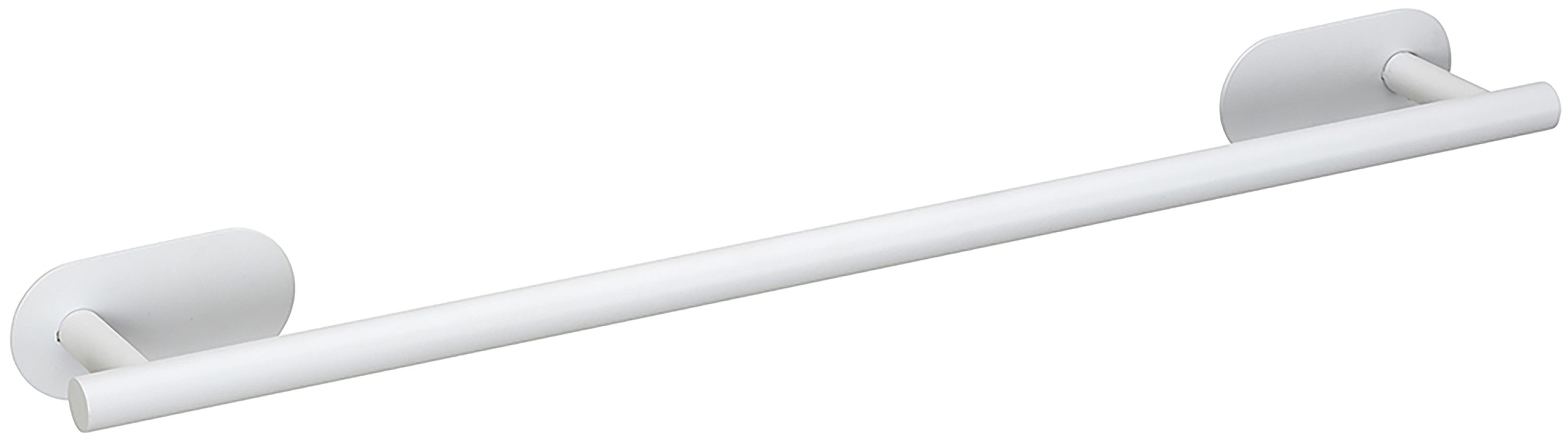 WENKO Handtuchstange Turbo-Loc® Modell Uno Orea, aus Edelstahl, Befestigen ohne Bohren, 60 cm