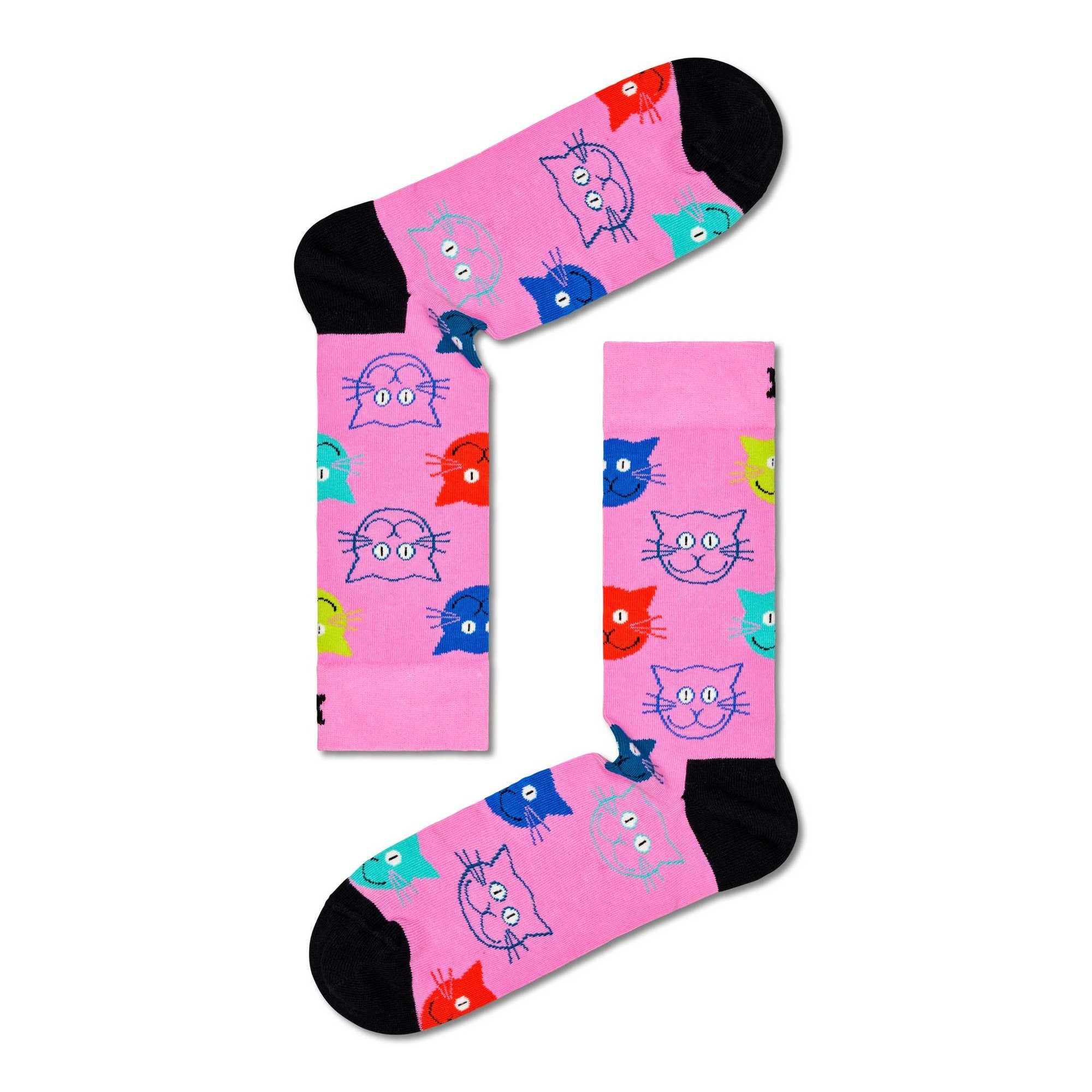 Happy Socks Kurzsocken Unisex Socken 3er Pack Baumwolle (Packung, 3er Pack)
