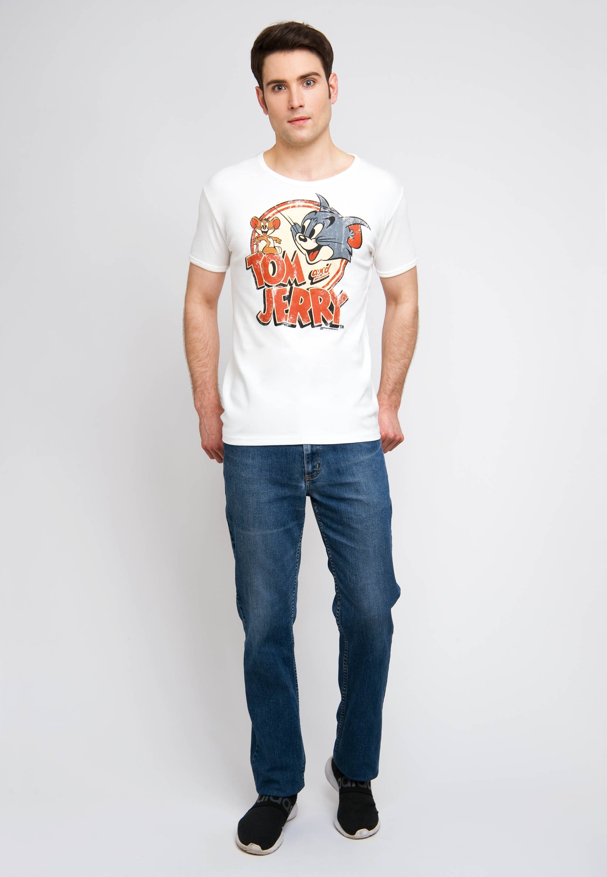 LOGOSHIRT T-Shirt Tom & Jerry - Logo mit Tom & Jerry-Print günstig online kaufen