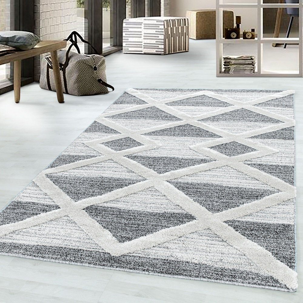 Designteppich Designteppich Teppich 20 mm modern, Giantore, rechteck | Kinderteppiche