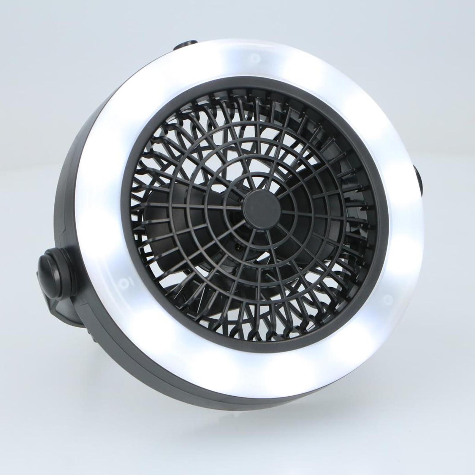 Grundig Tischventilator 2in1 LED Camping Lampe günstig online kaufen
