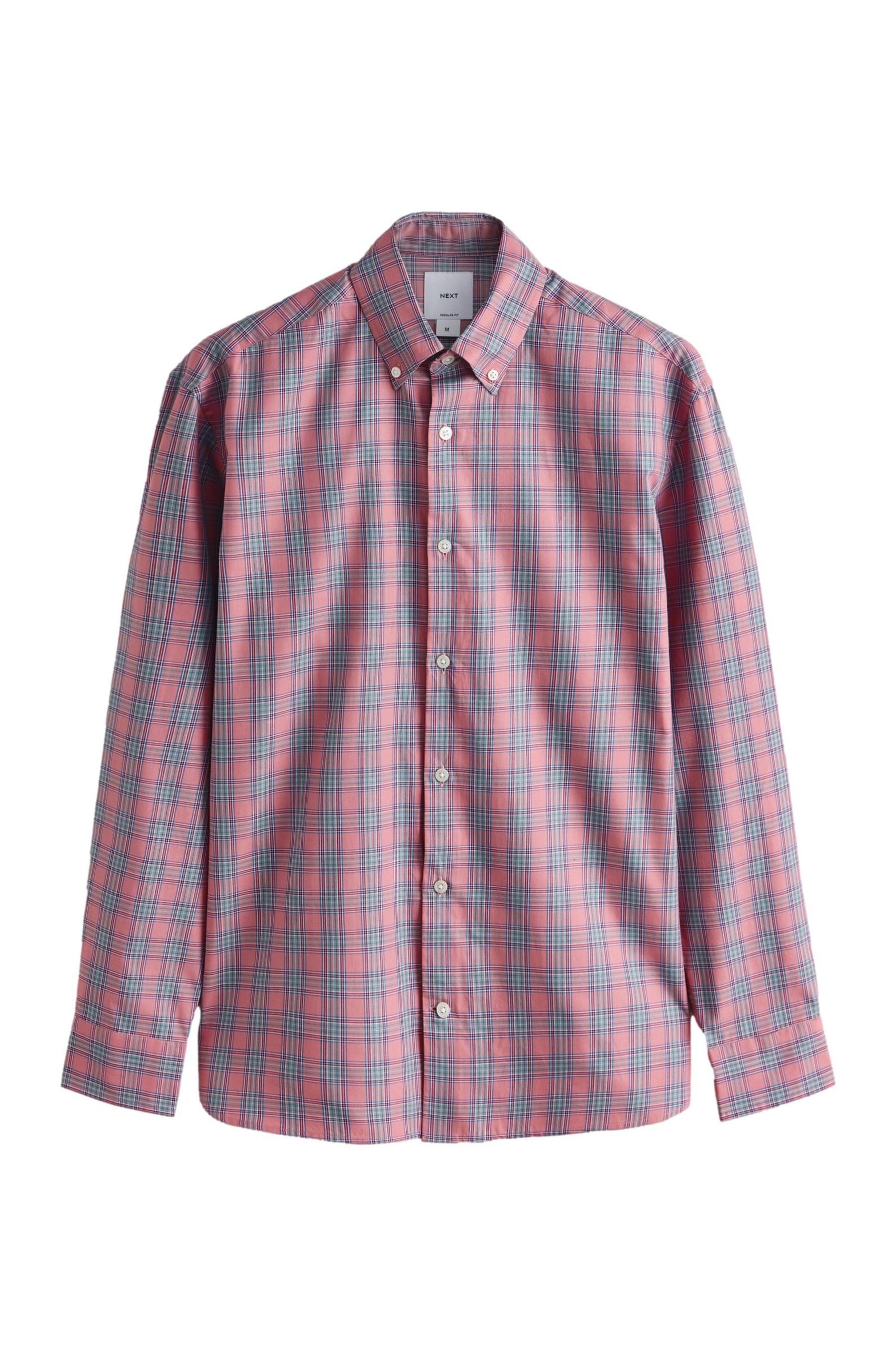 Langarmhemd N. Premium kariertes Regular Fit Langarmhemd