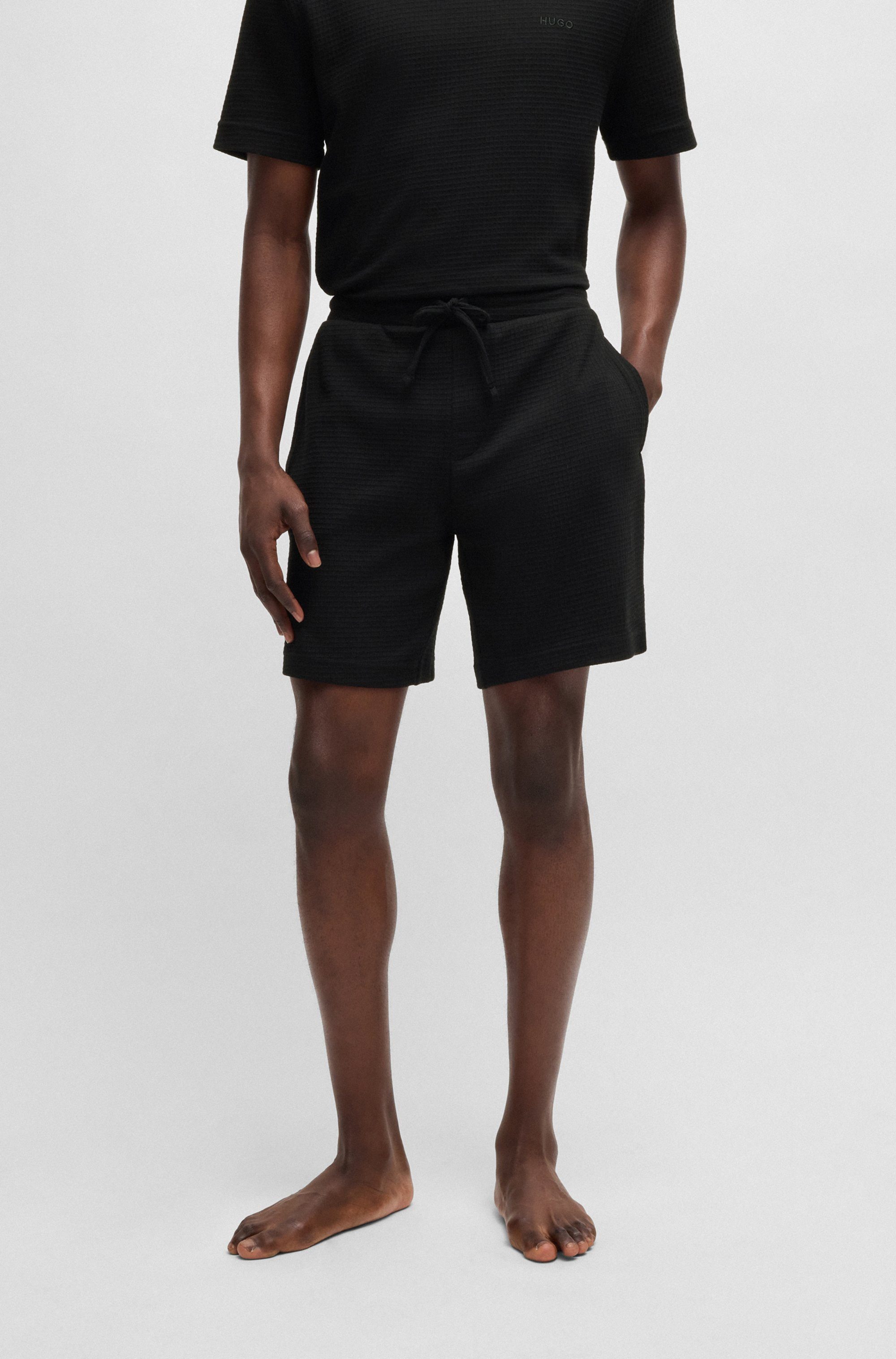 HUGO Pyjamashorts Austin Short mit Tunnelzug günstig online kaufen