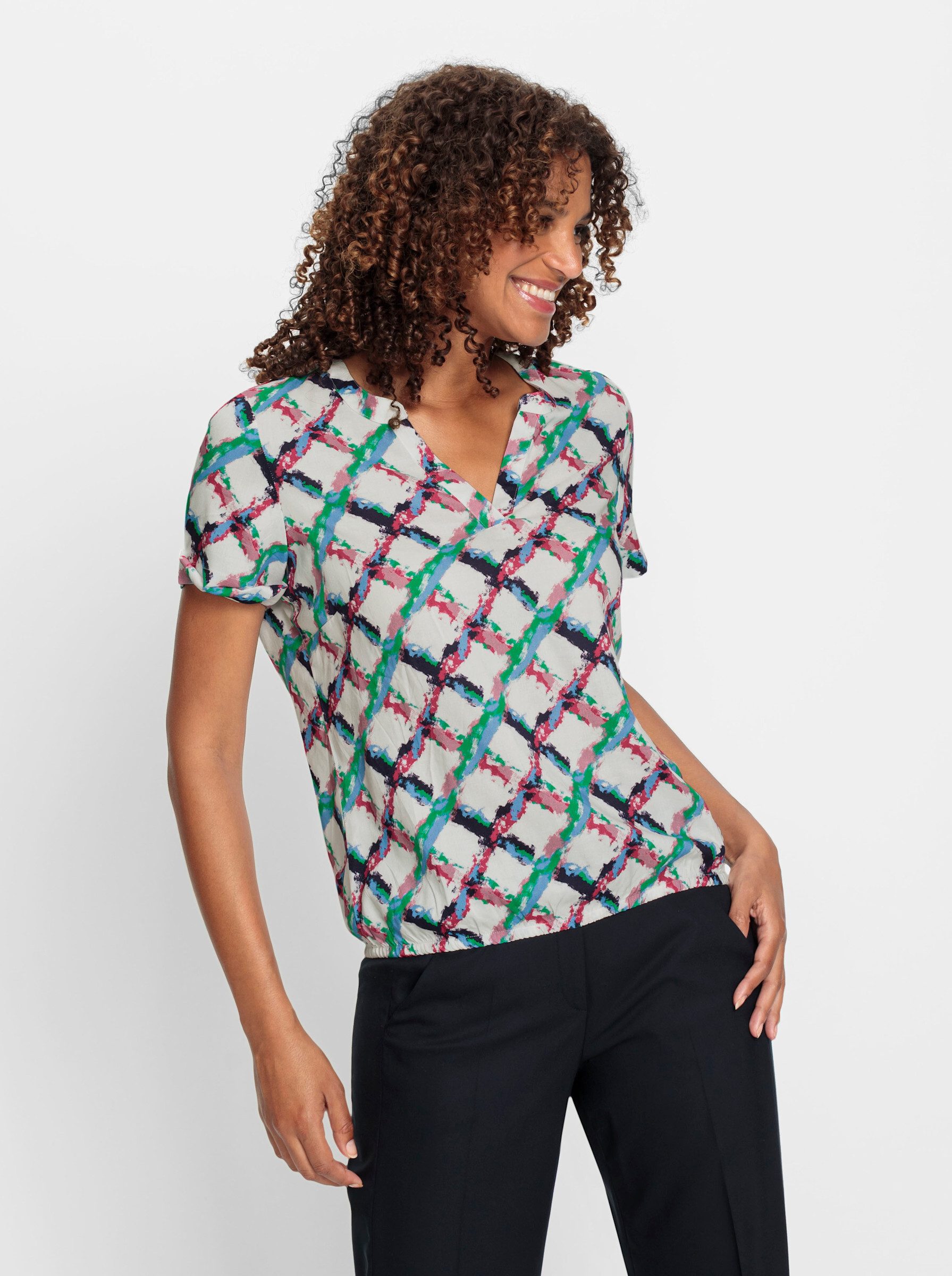 Witt Klassische Bluse Bluse Kurzarm günstig online kaufen