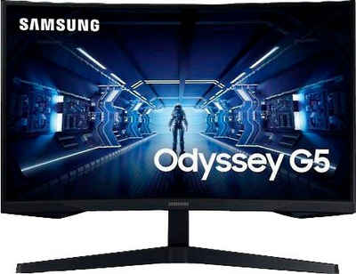 Samsung C27G54TQWR Gaming-Monitor (68 cm/27 ", 2560 x 1440 px, WQHD, 1 ms Reaktionszeit, 144 Hz, VA LCD)