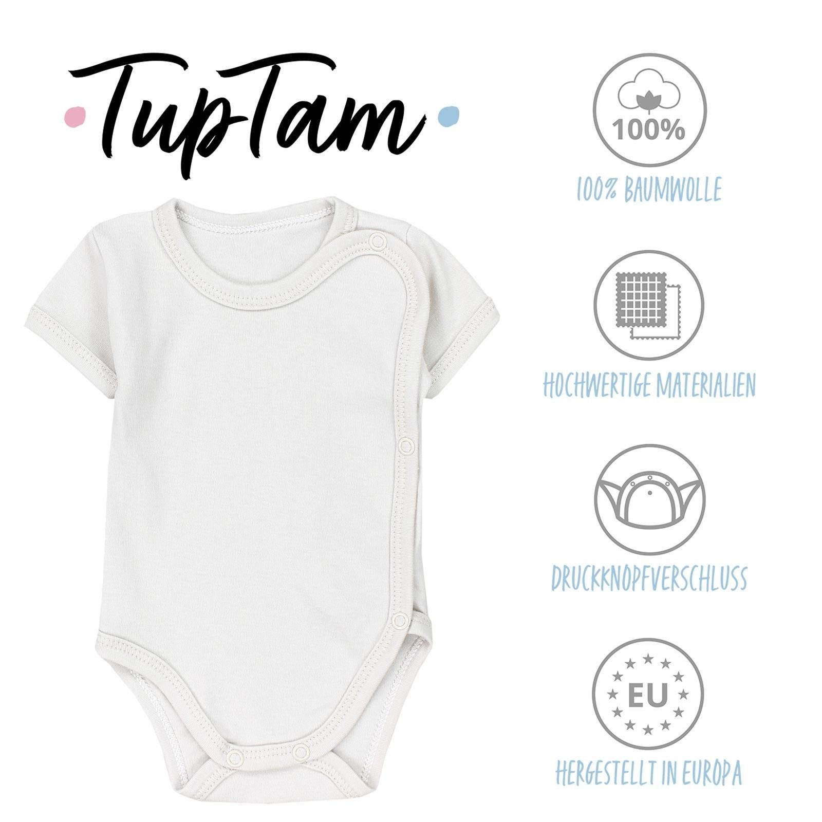 TupTam Kurzarmwickelbody TupTam Unisex Baby Kurzarm Wickelbody 5er Pack