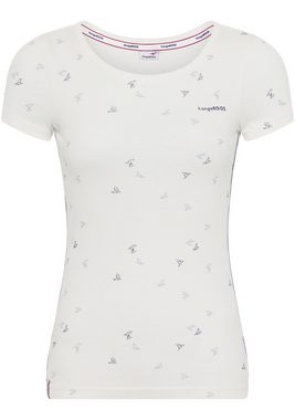 KangaROOS T-Shirt mit filigranem Allover-Print - NEUE FARBEN
