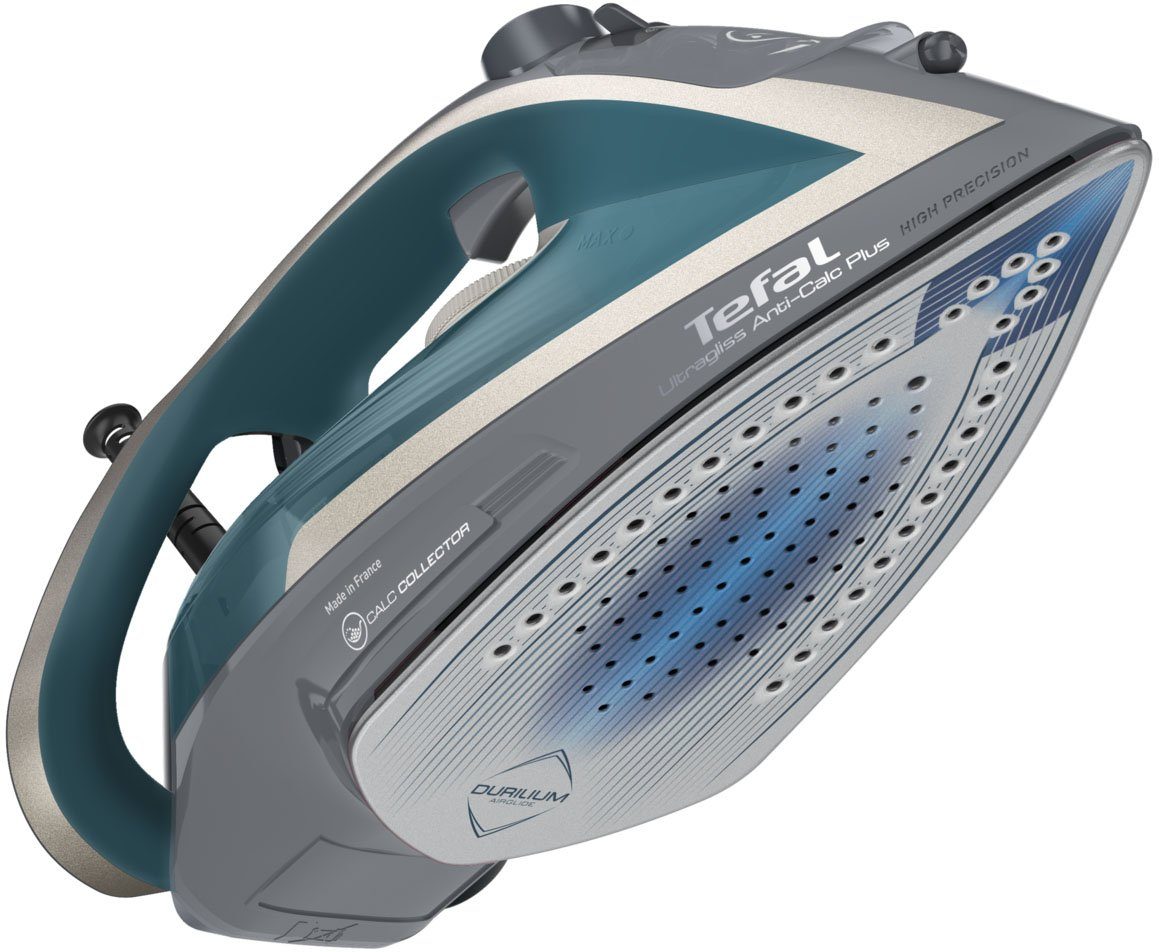Tefal Dampfbügeleisen Ultragliss Plus FV6842, 2800 W, abnehmbarer Kalk-Kollektor, 2800 W, 50 g/Minute kontinuierliche Dampfabgabe, 260 g/Minute Dampfstoß – Bild 2 von 5