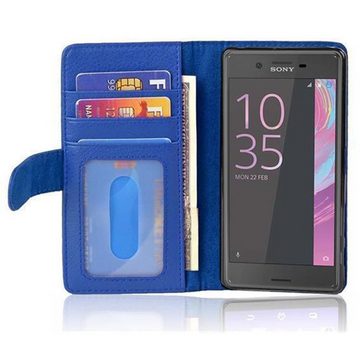 Cadorabo Handyhülle Sony Xperia X Sony Xperia X, Klappbare Handy Schutzhülle - Hülle - mit Standfunktion und Kartenfach