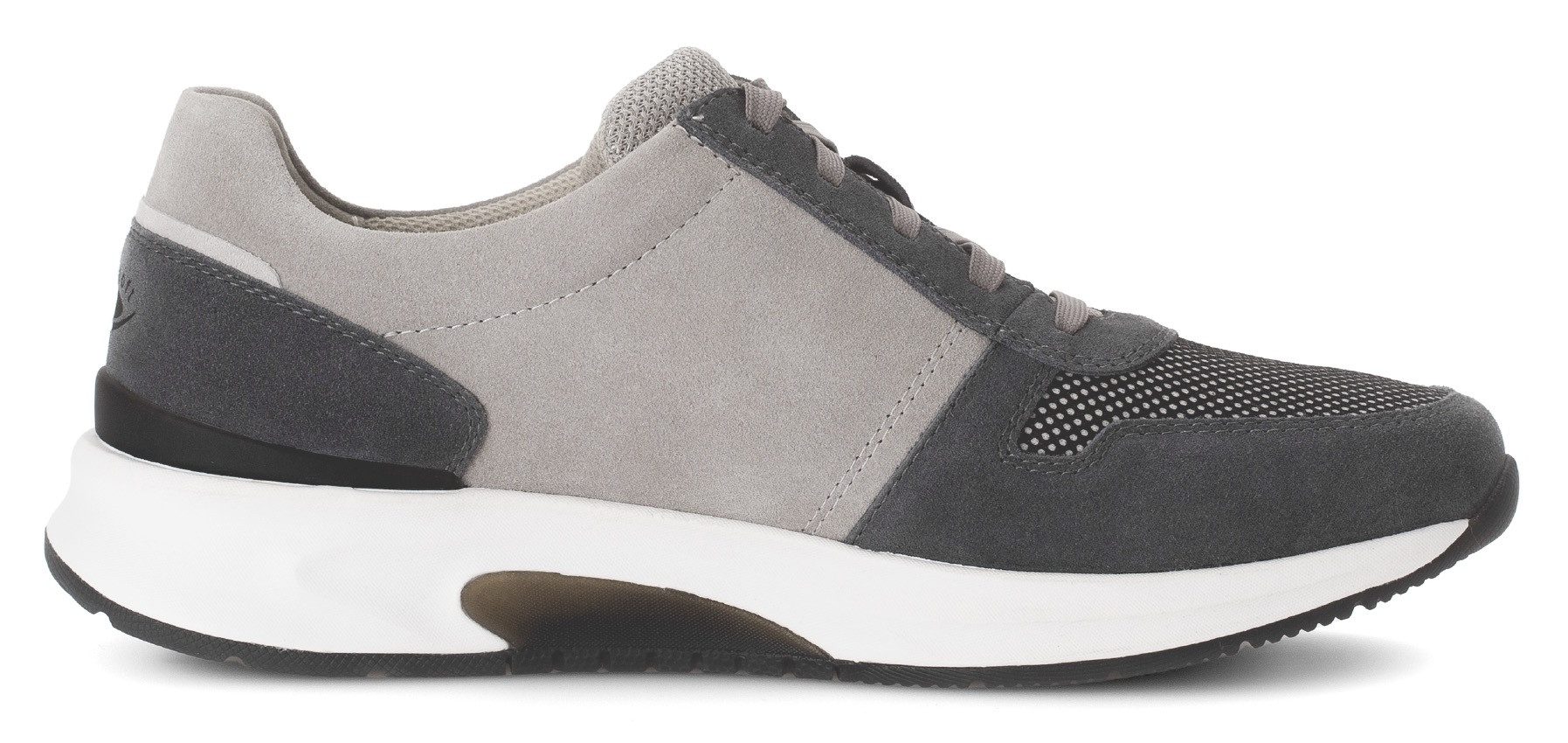 rollingsoft Keilsneaker, Freizeitschuh, Halbschuh, Schnürer mit Außenreißverschluss, G-Weite