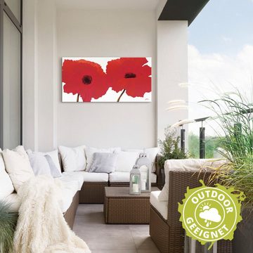 Artland Wandbild Roter Mohn II, Blumen (1 St), als Alubild, Outdoorbild, Leinwandbild in verschied. Größen