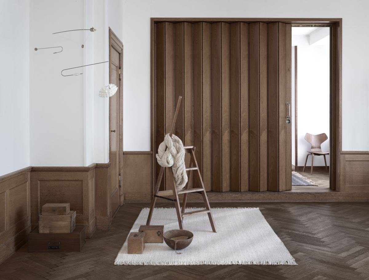 Orientteppich Kelim Design Nordic 3 Nain Handgewebter Trading, 201x301 Höhe: mm rechteckig, Orientteppich