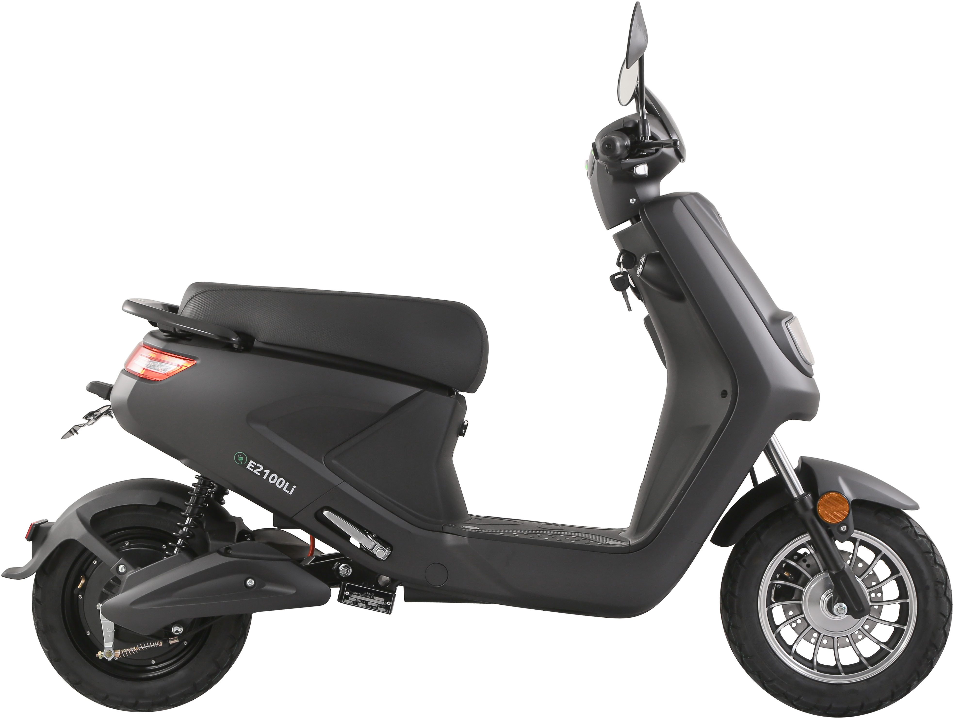 Luxxon E-Motorroller E2100Li, 45 km/h, bis zu 45 km Reichweite, Lithium-Ionen-Akku, mit Straßenzulassung