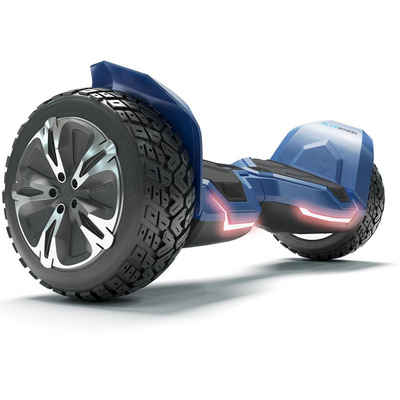 Bluewheel Electromobility Skateboard »HX510« (Kinder Sicherheitsmodus & App - Bluetooth, Starker Dual Motor, Elektro Skateboard Self Balance Scooter), 8.5" Premium Offroad Hoverboard Bluewheel HX510 SUV