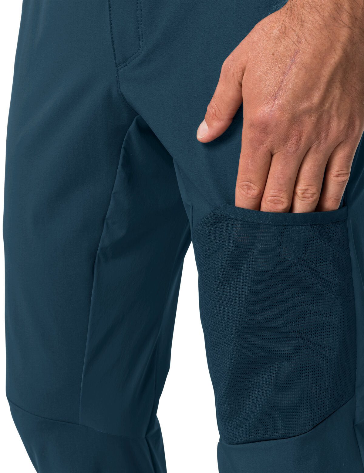 VAUDE Funktionshose Men's Scopi Pants III (1-tlg) schnellstrocknende und strapazierfähige Outdoor-Hose