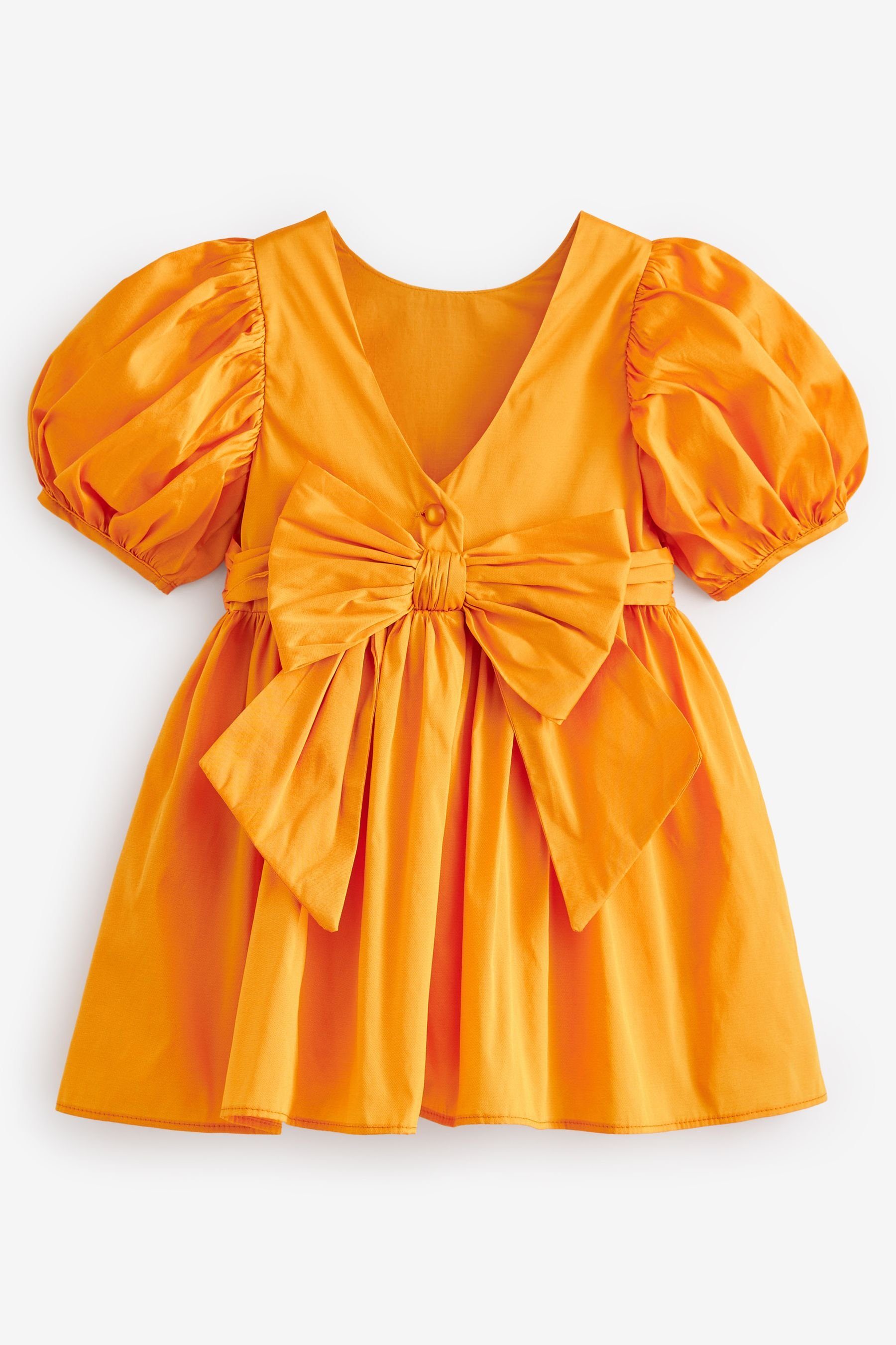 Orange Next aus Brautjungfernkleid Taft Partykleid (1-tlg) Mango