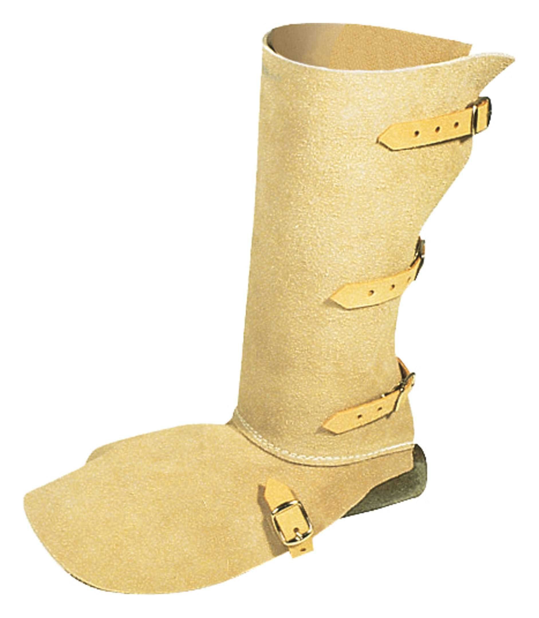 Weldas Arbeitsschuh Schweißergamasche Chromspaltleder 1 Paar