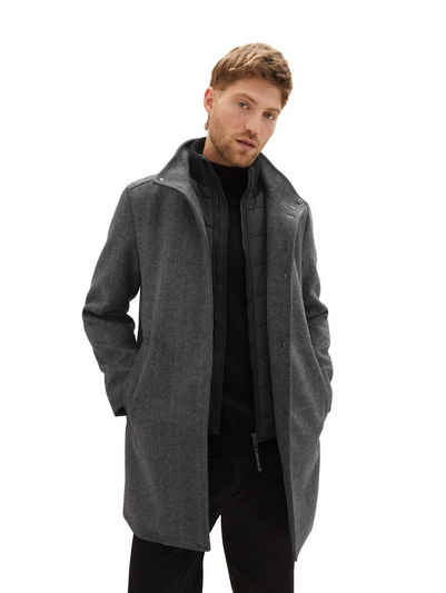 TOM TAILOR Parka wool coat 2 in 1 - 1037362 6308 in Grau