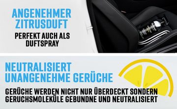 Cleaneed Premium Airclean Zitrus Cockpit-Reiniger (Made in Germany – Rauchgeruch Entferner, Neuwagenduft)