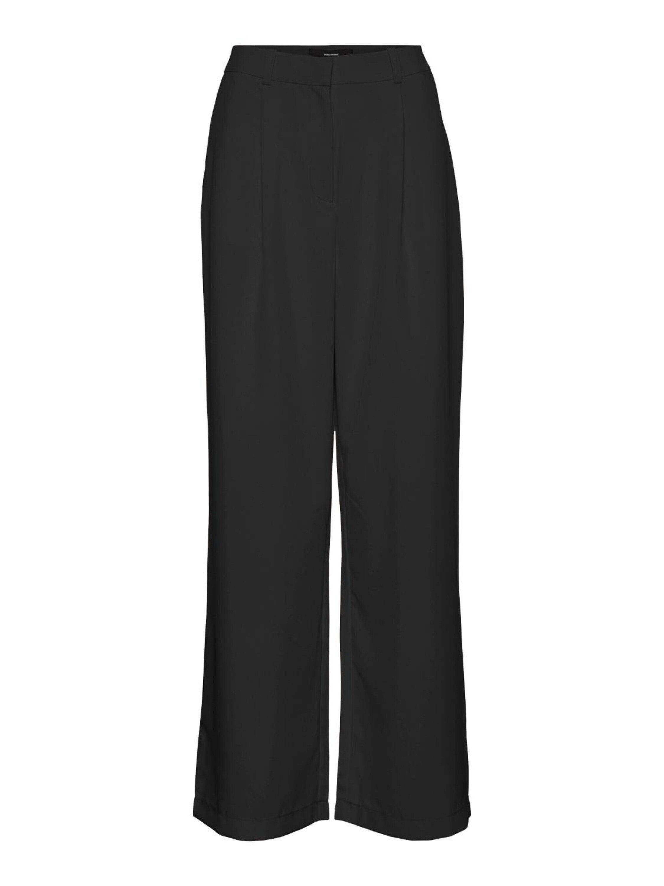 Vero Moda Bundfaltenhose CAPRI (1-tlg) Falten