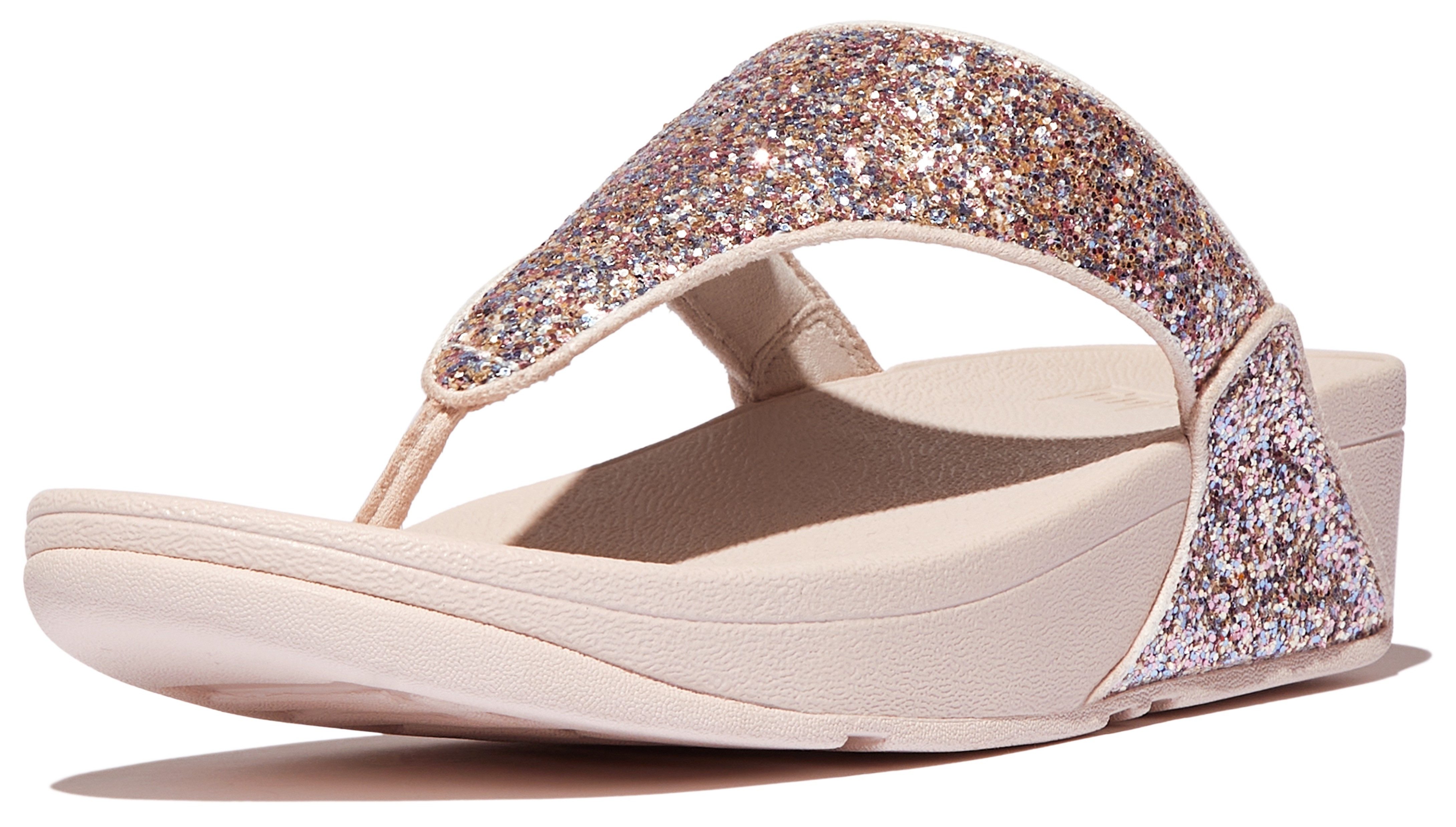 Fitflop LULU MULTI-TONAL GLITTER TOE Zehentrenner günstig online kaufen