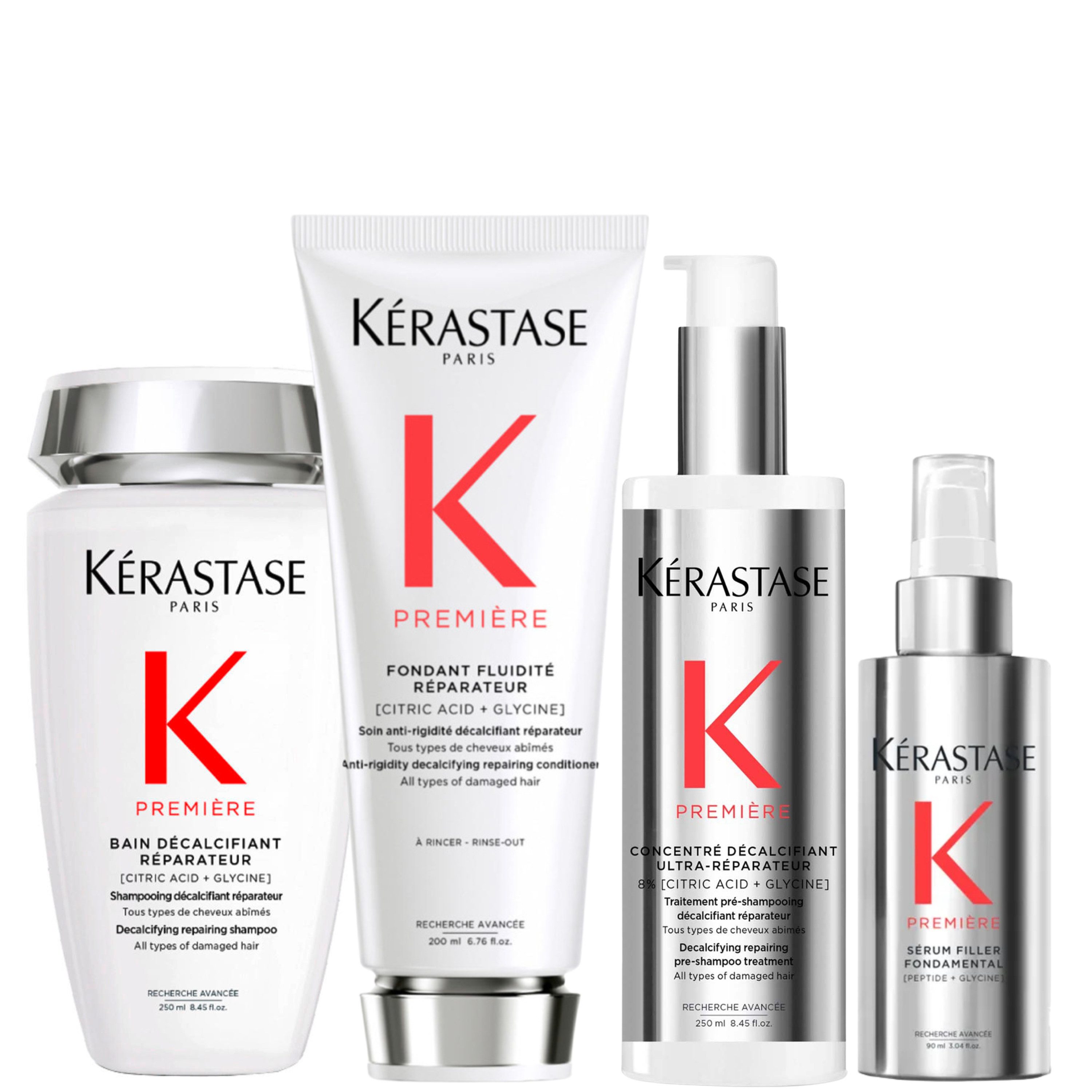 Kérastase Haarpflege-Set Première Repair Bundle, 4-tlg., Komplett-Routine gegen Haarschäden & Kalkablagerungen