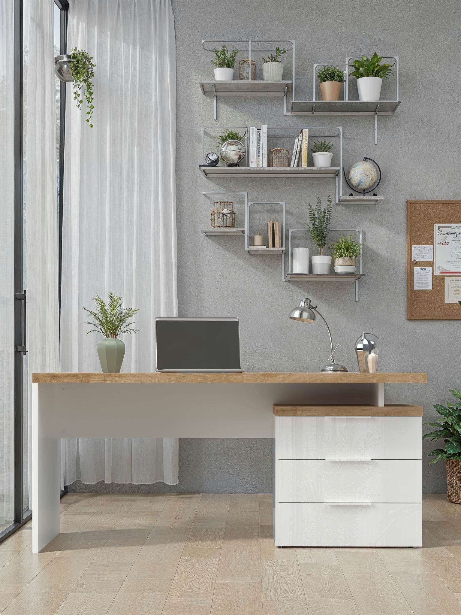 INOSIGN Schreibtisch Easy, Computertisch – 38 mm Platte, perfekt fürs Büro günstig online kaufen