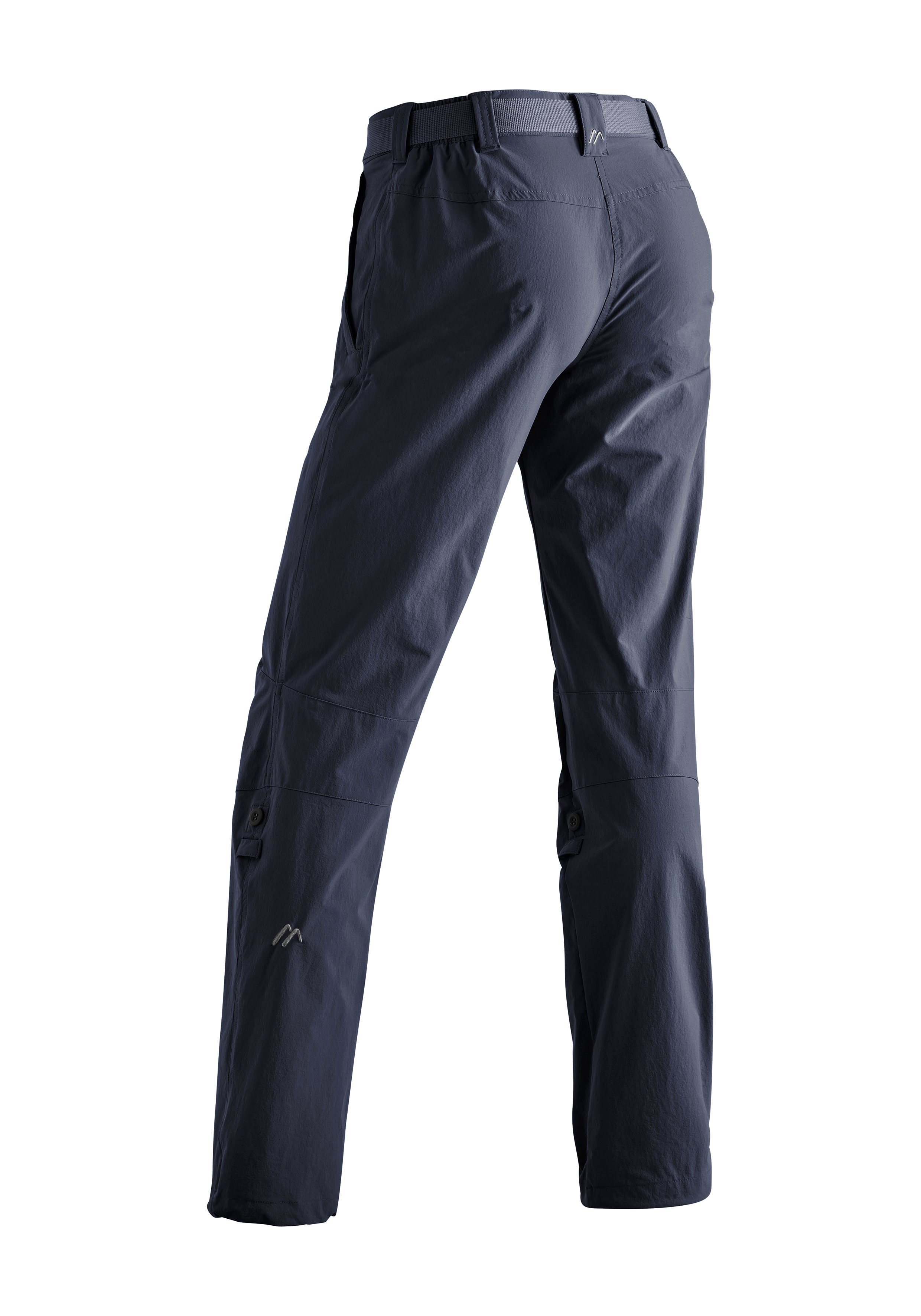 Maier Sports Lulaka Outdoor-Hose up mit atmungsaktive Funktion Funktionshose dunkelblau Roll Wanderhose, Damen