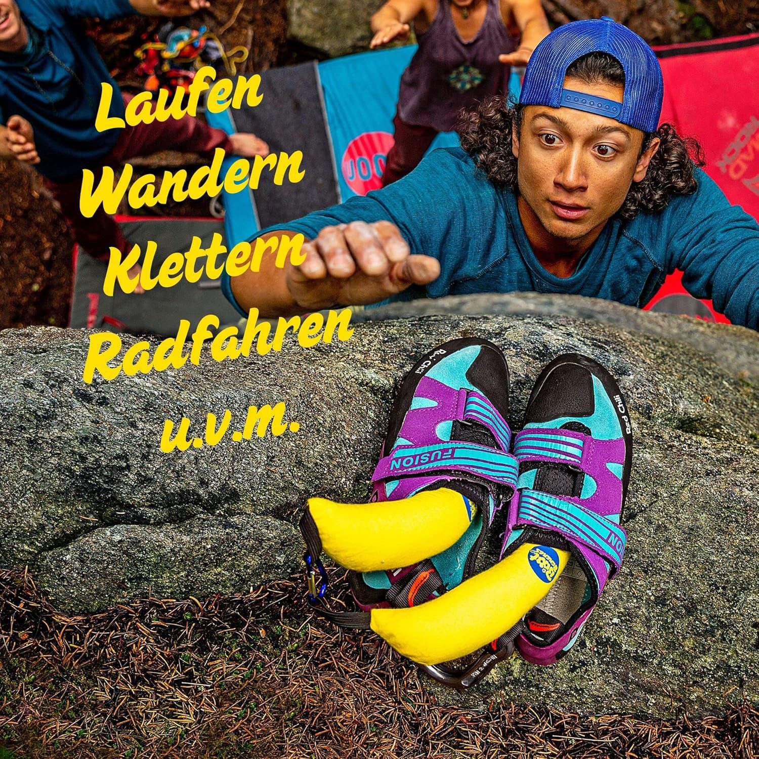 Boot Bananas Schuhdeo Boot Bananas Eco Travel Schuhdeo gegen Gerüche (2er Schuhdeo-Set, 1-St., 2er Set Schuhdeos (je nach Packungsgröße), Schuhdeo mit Aktivkohle zur Geruchskontrolle 100 % natürliche