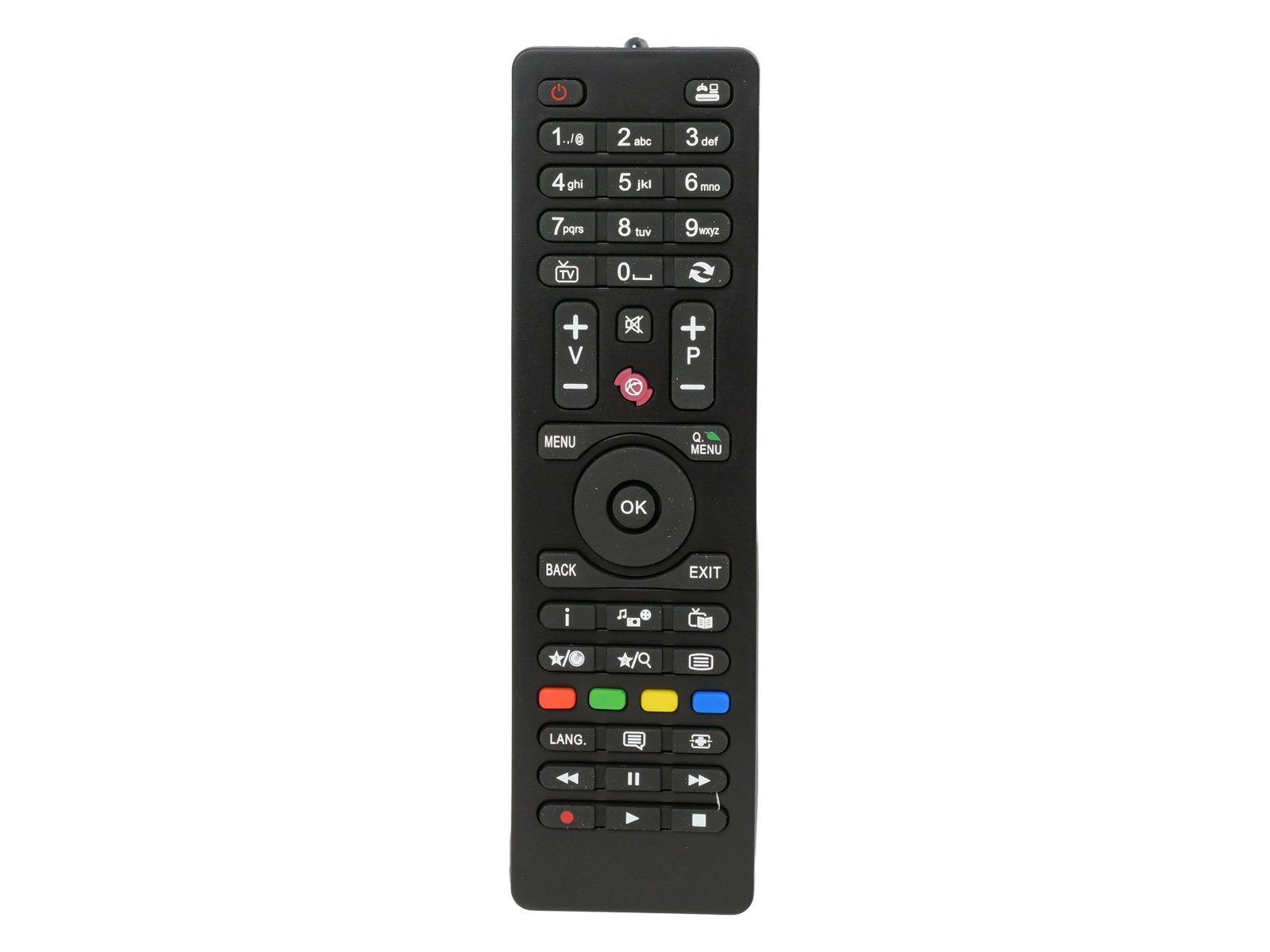 azurano Ersatz für TELEFUNKEN RC4875 Universal-Smart-TV-Fernbedienung