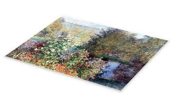 Posterlounge Poster Claude Monet, Stiller Winkel, Wohnzimmer Malerei