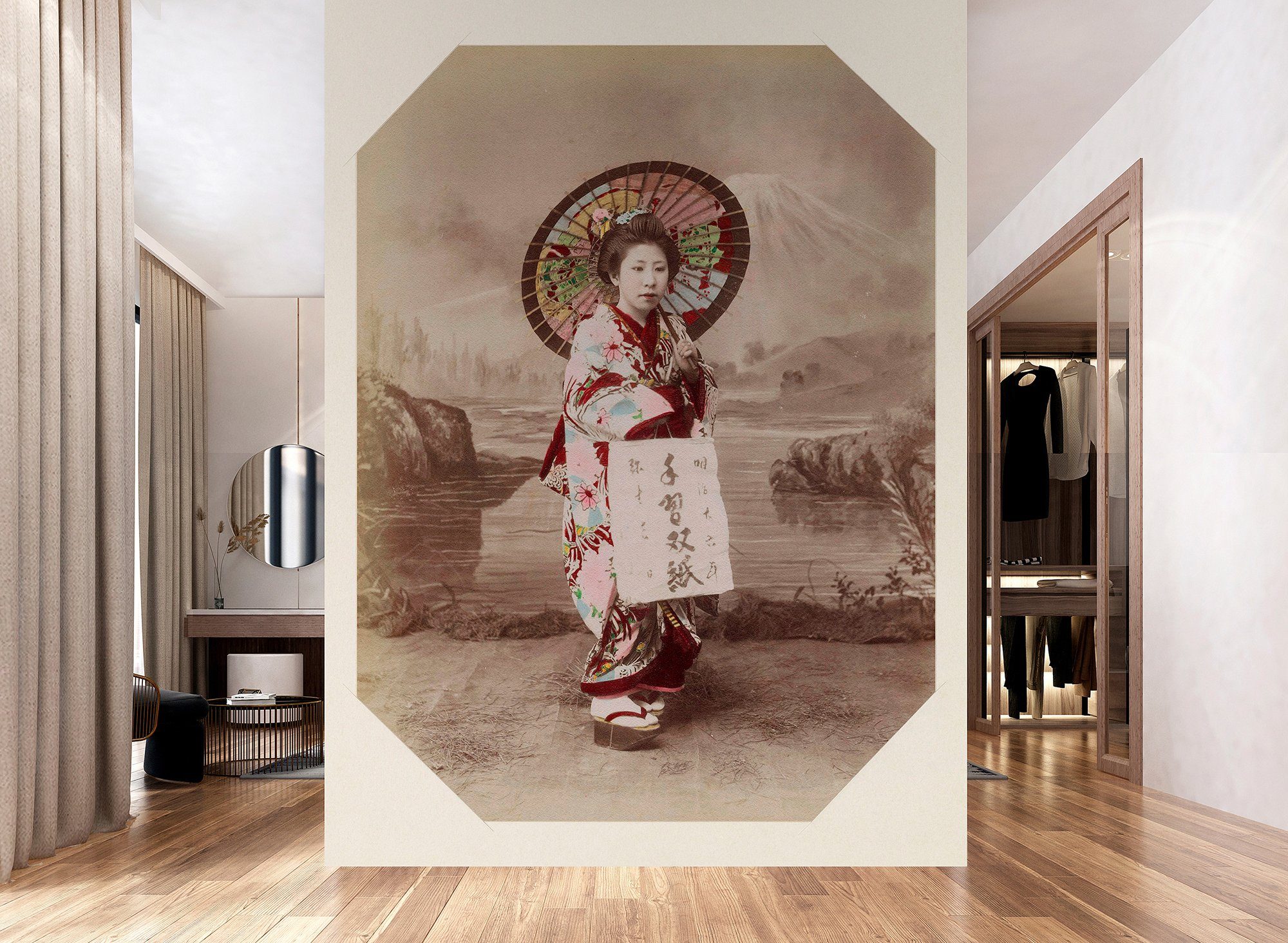 Vlies by Fototapete living walls Kyoto, Walls Patel glatt,