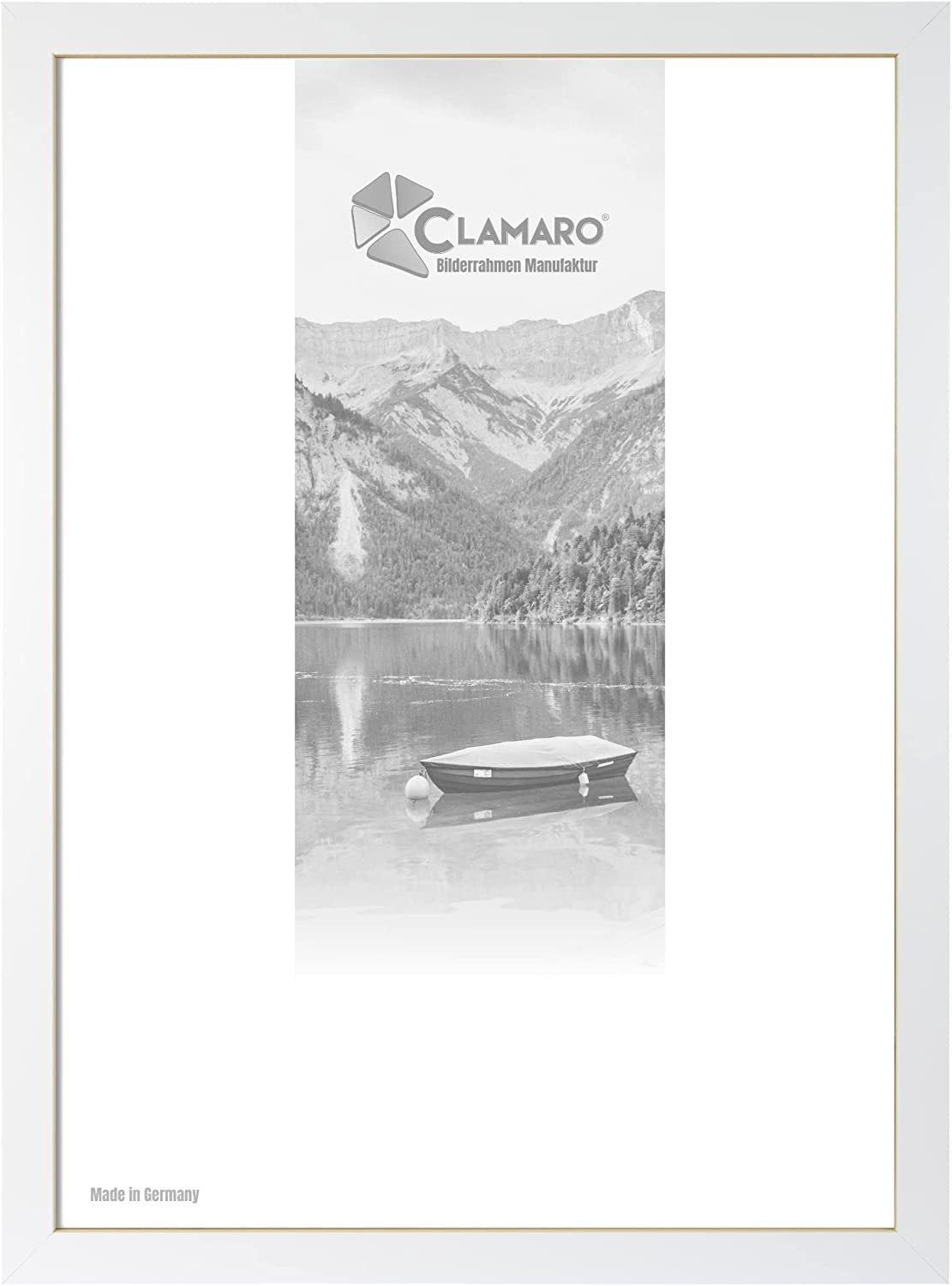 Clamaro Bilderrahmen Bilderrahmen Weiss matt CLAMARO günstig online kaufen