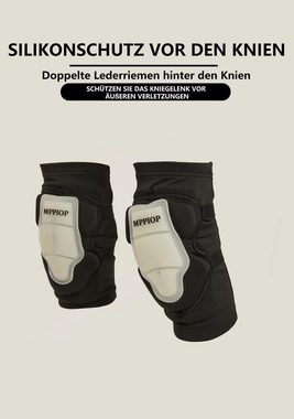 MAGICSHE Protektorenshorts 3D Protektorenshorts und Knieschutz Set für Eislaufen, Volleyball, Ski (Set, mit Knieschutz, mit Hüftschutz)