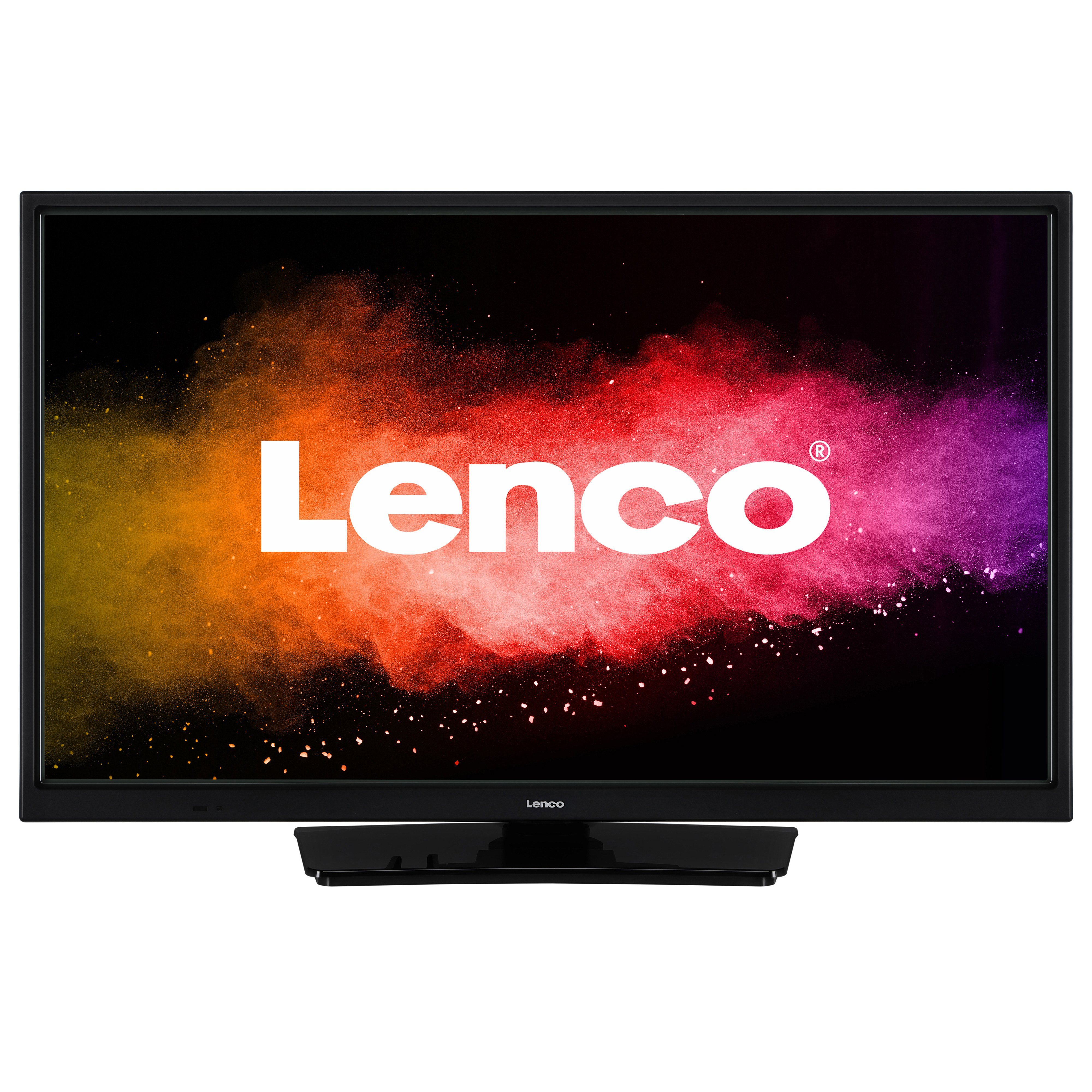 Lenco Lenco LED-2423BK LED-Fernseher (61 cm/24 Zoll, LED, LED-HD, 3x HDMI int. Laufwerk, 12-V Adapt. & Dolby Digital Plus (7.1)