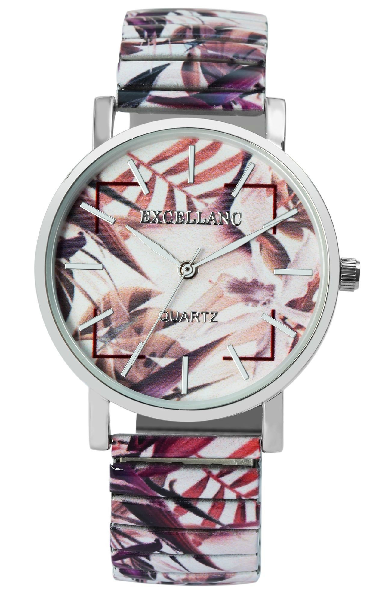 EXCELLANC Quarzuhr 1700072 Excellanc Damenuhr mit Zugarmband günstig online kaufen