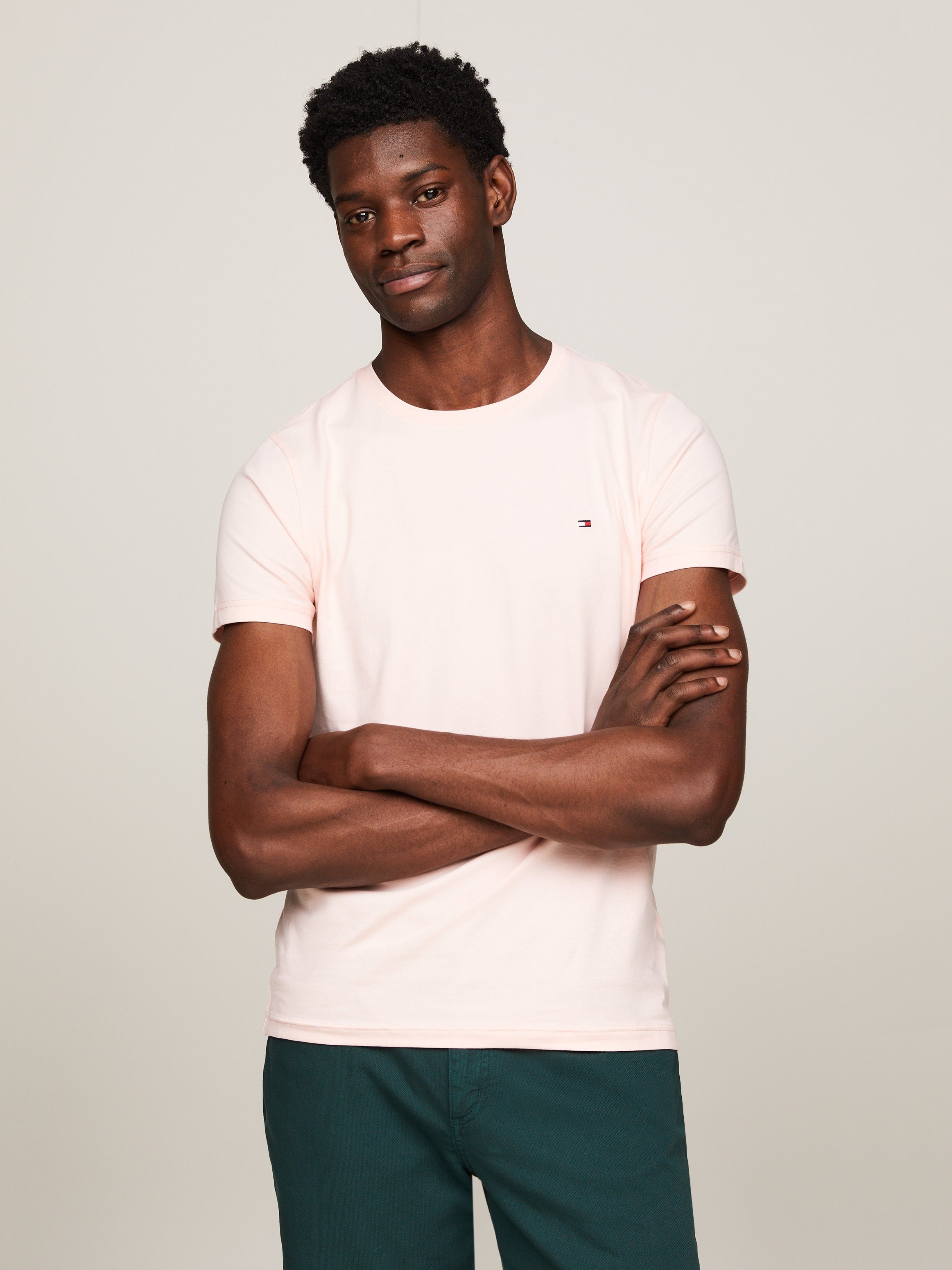 Tommy Hilfiger T-Shirt STRETCH SLIM FIT günstig online kaufen
