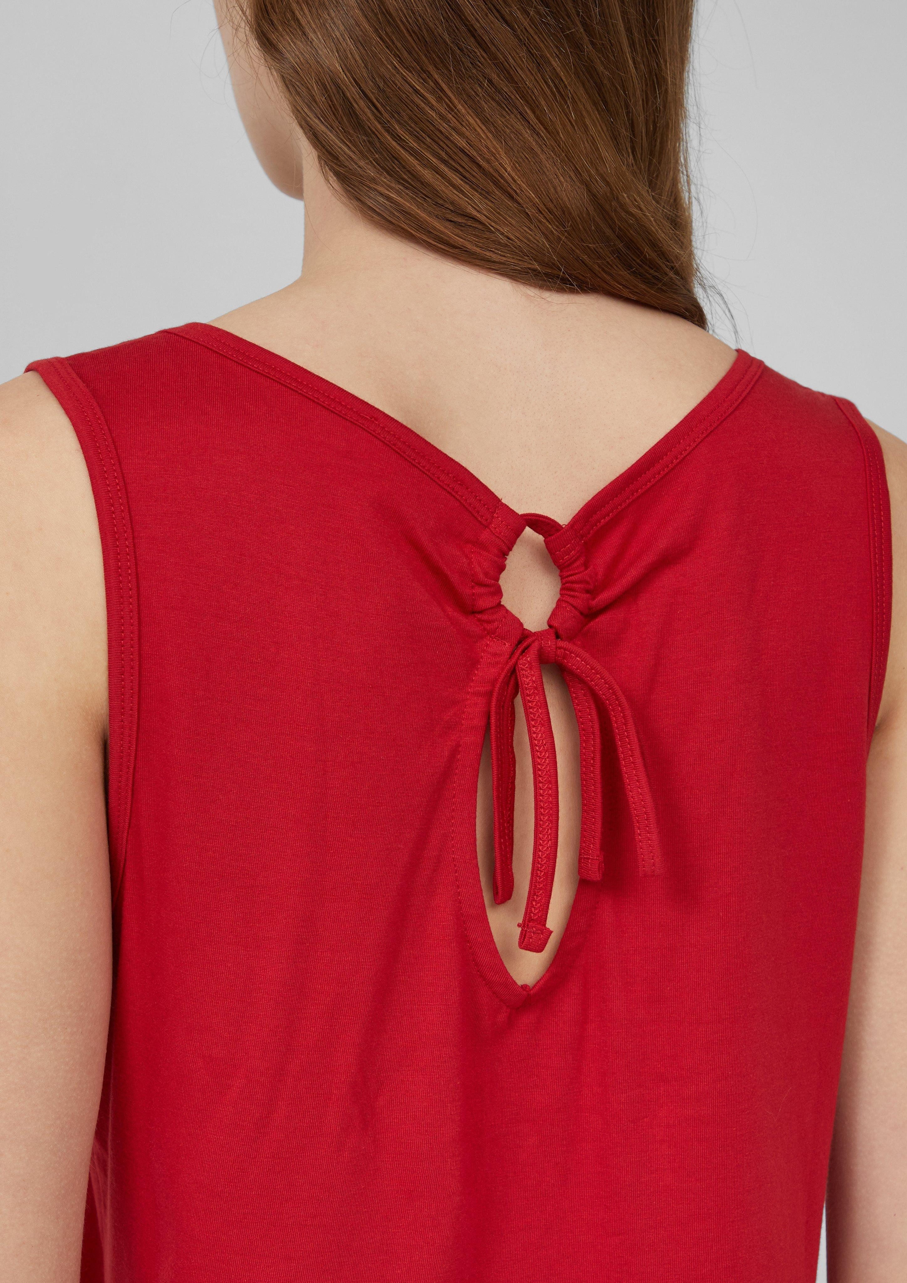 s.Oliver Shirttop Jersey-Top mit Cut-out und günstig online kaufen