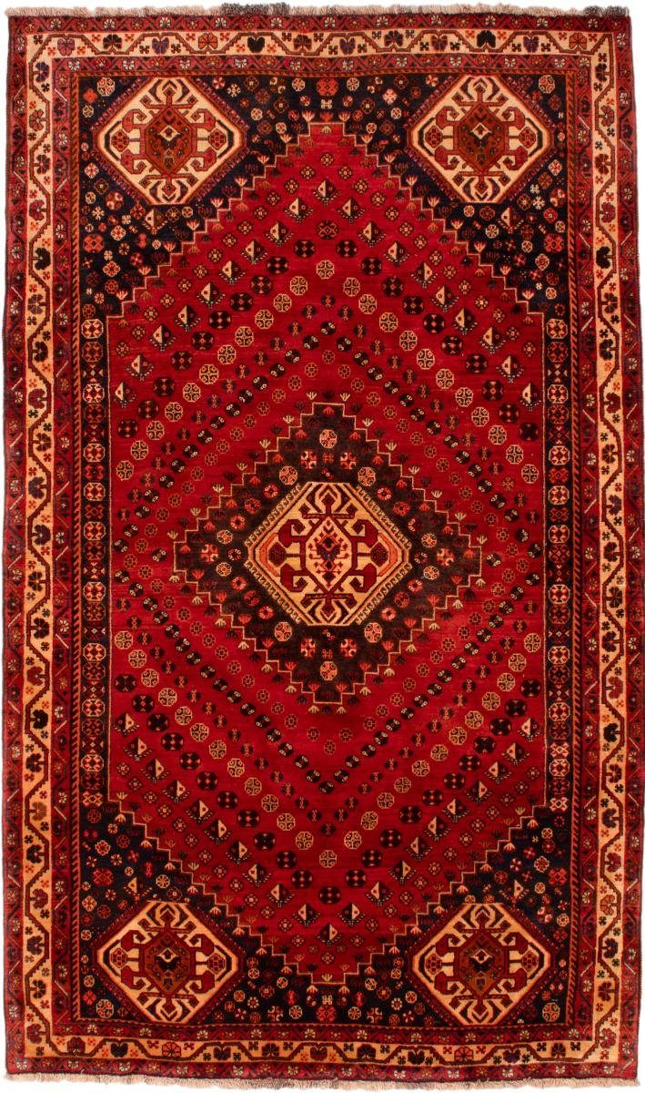 Orientteppich Shiraz 172x291 Handgeknüpfter Orientteppich / Perserteppich, Nain Trading, rechteckig, Höhe: 10 mm