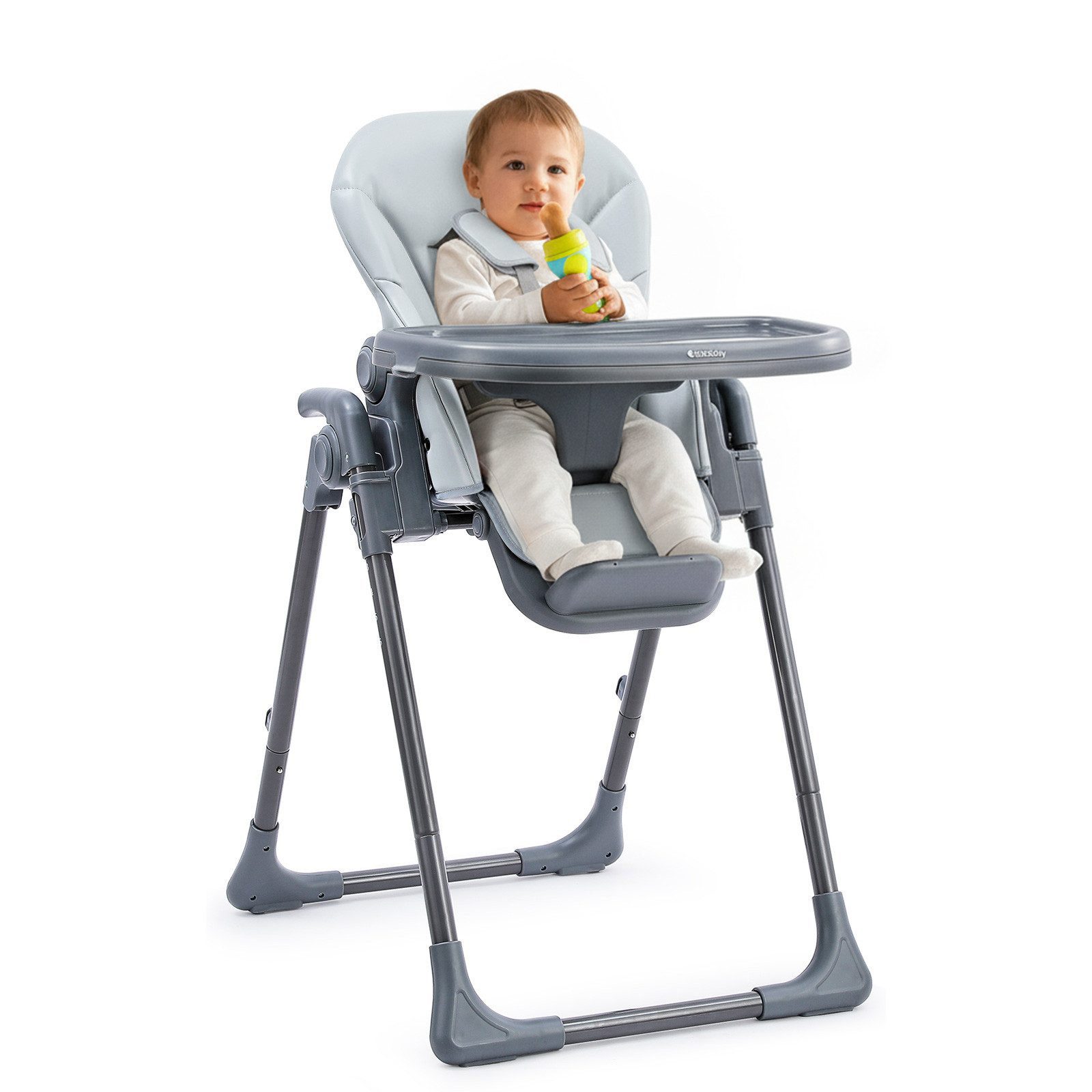 Ezebaby Stuhl Baby Mitwachsend Kinderstuhl 6-fach höhenverstellbar klappbar günstig online kaufen